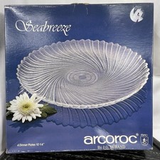 Vintage Arcoroc Glass Plates