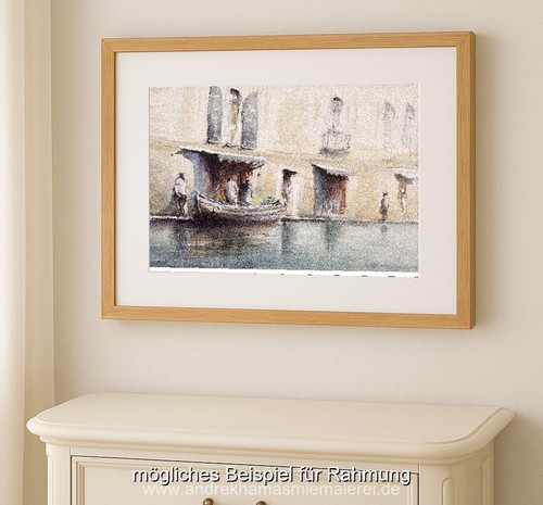 323 original aquarell gemälde - original,