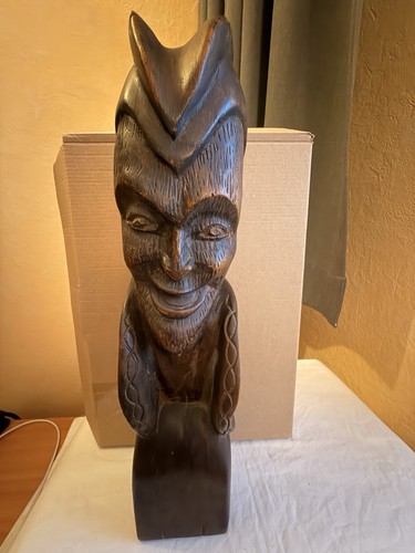 Teufelsfigur aus holz - teufelsfigur,