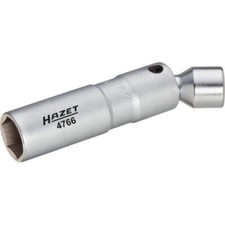 HAZET Zündkerzenschlüssel L.97mm Chrom 4k.hohl 12,5mm 4766