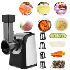 5 in 1 Elektrischer Gemüseschneider Küchenreibe Gemüsereibe Kartoffelreibe Reibe