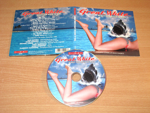 Great white ready for - white, cd