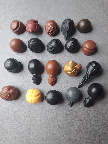 Playmobil zubehör 20x haare - zubehör,