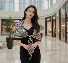 Seidenschal Schal 180x90