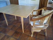 Massivholz Klapptisch Birke