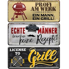 Blechschild Sprüche Schilder