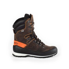 Lavoro Elite S3 SympaTex Schnittschutzstiefel Forststiefel Klasse 2 Leder braun