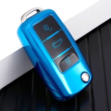 Auto Blau Schlüssel Hülle