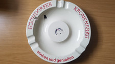 Porzellan-Aschenbecher Hochdorfer Kronenbräu  D=27 cm geschätzt 70/80er Jahre