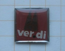 VERDI / DOM / KIRCHE ......................... Gewerkschaft-Pin (234h)