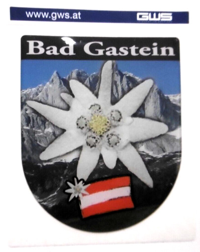 Souvenir aufkleber bad gastein - souvenir-aufkleber,