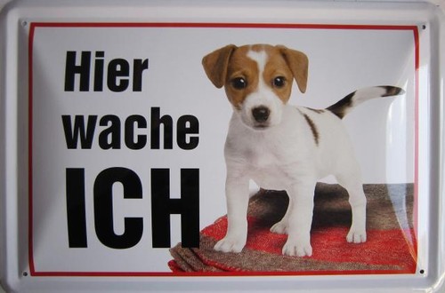 Blechschild 20x30 tiere - cm,