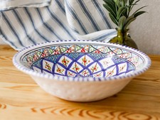 Handmade Tunisian Ceramic Bowl