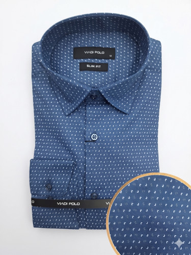 Herren hemd gemustert slim fit - hemd,