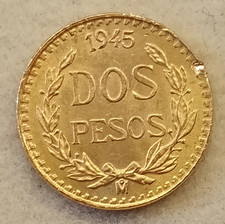 Mexico: 2 Pesos 1945 M - Dos