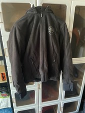 original Harley-Davidson Motorradjacke Schwarz , Gr. L, D30 Rückenprot., neuw.