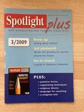SPOTLIGHT PLUS Englisch-Sprachtrainer 3/2009 - CLOTHES, INJURIES, CHURCH WORDS