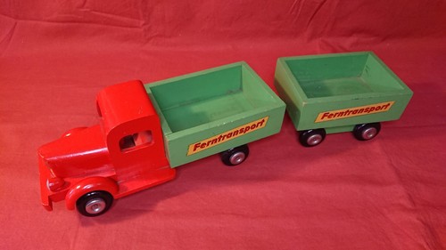 Ddr holzspielzeug lkw pritsche - ddr,