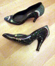 Pumps schwarz bunt el - bunt,