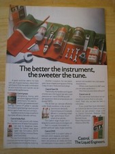 CASTROL BETTER INSTRUMENT SWEET TUNE OIL 1987 POSTER WERBUNG A4 GRÖSSE DATEI 5
