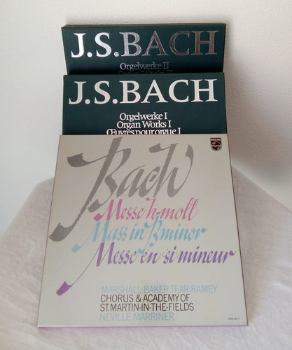 Bach lp box set lotto - j.s.,