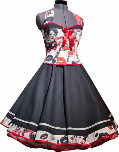 50er jahre petticoatkleid rock - jahre,