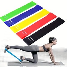 5er Set Fitnessbänder Widerstandsbänder Gymnastikband Sport Resistance Bands Set