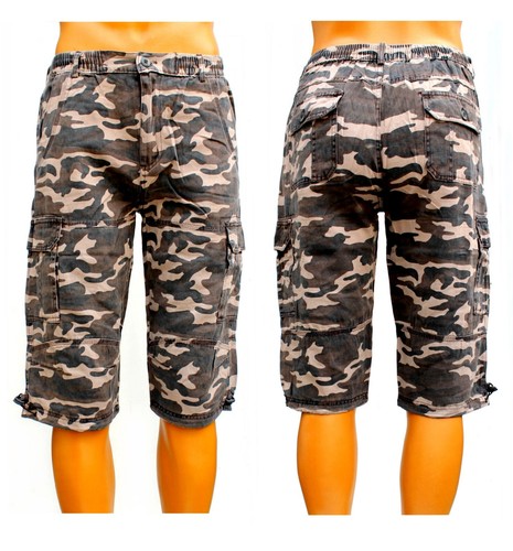 Herren capri camouflage - capri,