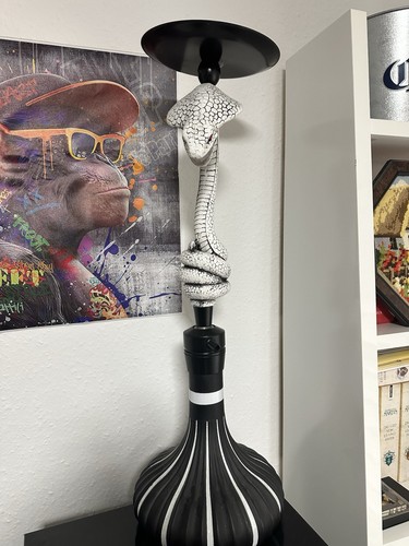 Shisha schwarz weiß - schwarz-weiß,, modernes