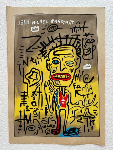 Jean michel basquiat zeichnung - jean-michel,