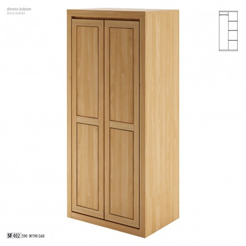 Kleiderschrank eiche schrank - kleiderschrank,