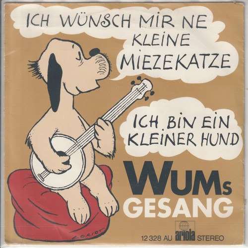 Wums gesang ich wünsch - ich,