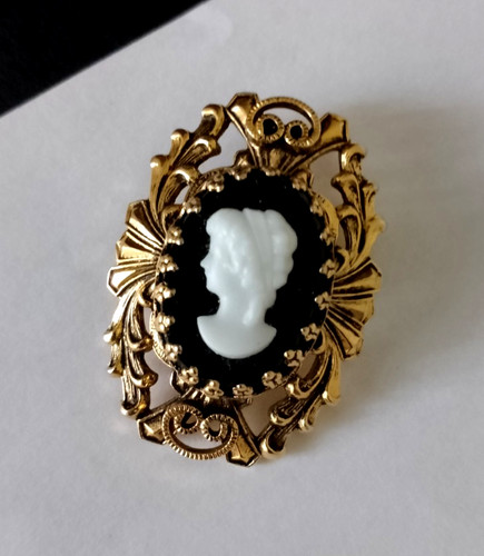 Brosche modeschmuck vintage - modeschmuck,