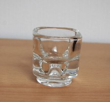 Eierbecher Kerzenhalter Glas Joe Colombo Arno  60er Jahre