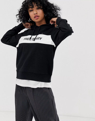 Fred perry hoodie mit - hoodie,