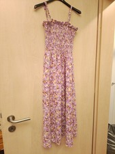Träger Kleid Lila Blumen S