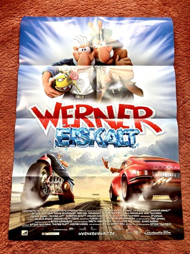 Werner eiskalt kinoplakat - werner,