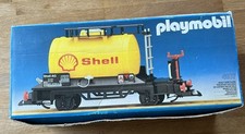 Playmobil 4107 Shell Kesselwagen Tankwaggon Waggon OVP Spur G  LGB Eisenbahn