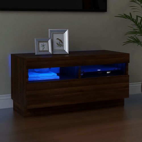 Schrank mit led lowboard - schrank,