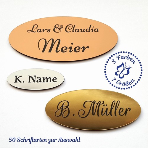 Türschild namensschild - -,