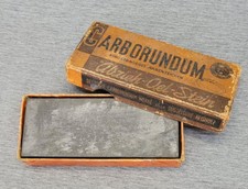 Carborundum Abzieh Oel Stein