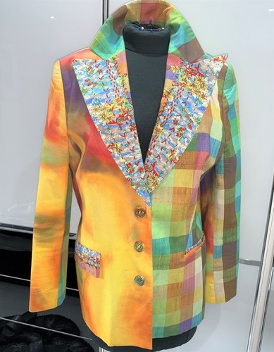 Renzo blazer orange - orange, bunt