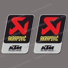 KTM akrapovic Logo Glanz