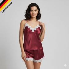 Damen satin pyjama - damen,