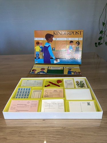 Kinderpost vintage spiel - kinderpost,