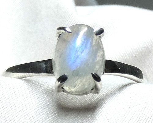 Regenbogen mondstein ring - 🌙,