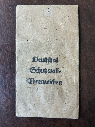 Verleihungstüte orden - verleihungstüte, 2.wk