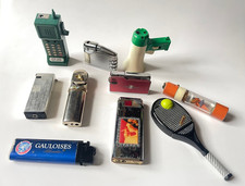 1) 10 alte Gasfeuerzeuge