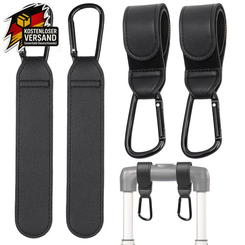 Kinderwagen haken leder - kinderwagen,