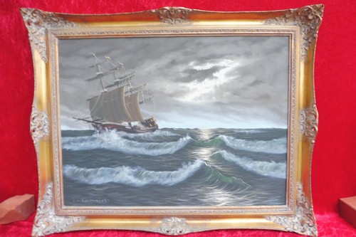 Gemälde segelschiff in - gemälde,